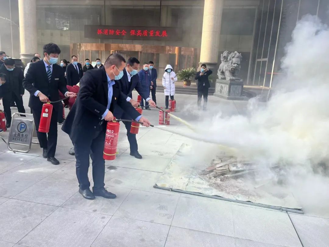 抓消防安全 保高質量發展——禹龍科技服務公司開展消防演習活動 抓消防安全 保高質量發展——禹龍科技服務公司開展消防演習活動