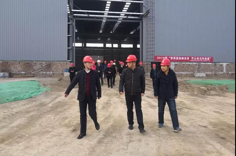 楊召朋到寶軋公司韓城廢鋼加工基地調研