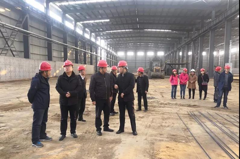 楊召朋到寶軋公司韓城廢鋼加工基地調研